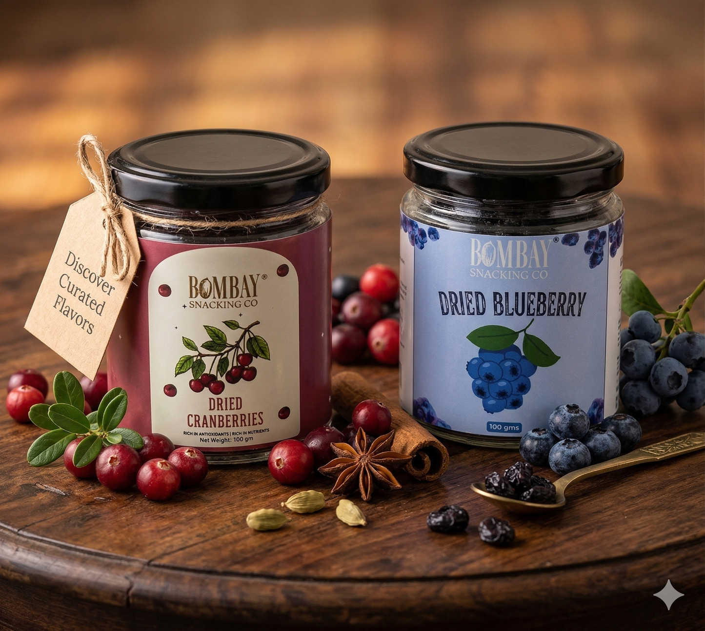 Dried Blueberries & Cranberries