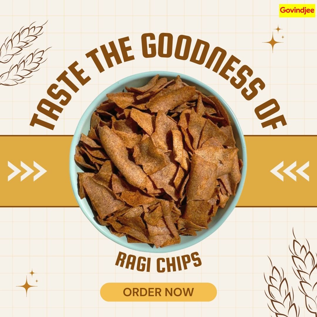Ragi Crackers - Masala 100gm