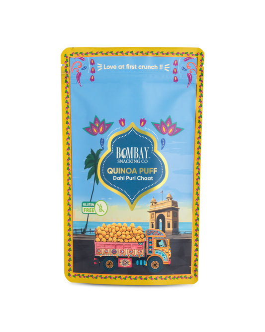 Quinoa Puff- Dahi Puri chaat 30gm (Pack of 2)