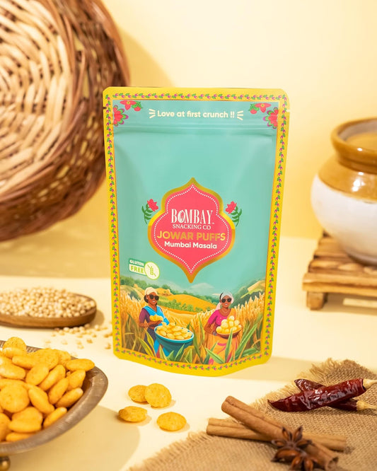 Jowar Puffs – Mumbai Masala (Pack of 2)