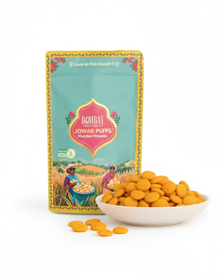 Jowar Puffs – Mumbai Masala (Pack of 2)