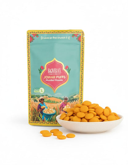 Jowar Puffs – Mumbai Masala (Pack of 2)