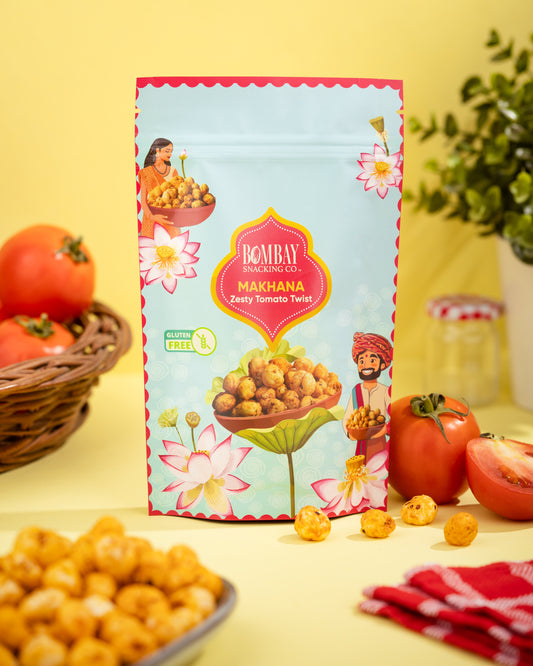 Zesty Tomato Makhana 30gm (Pack of 2)