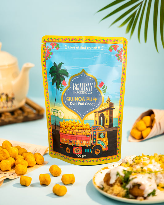 Quinoa Puffs Dahi Puri Chaat -100gm
