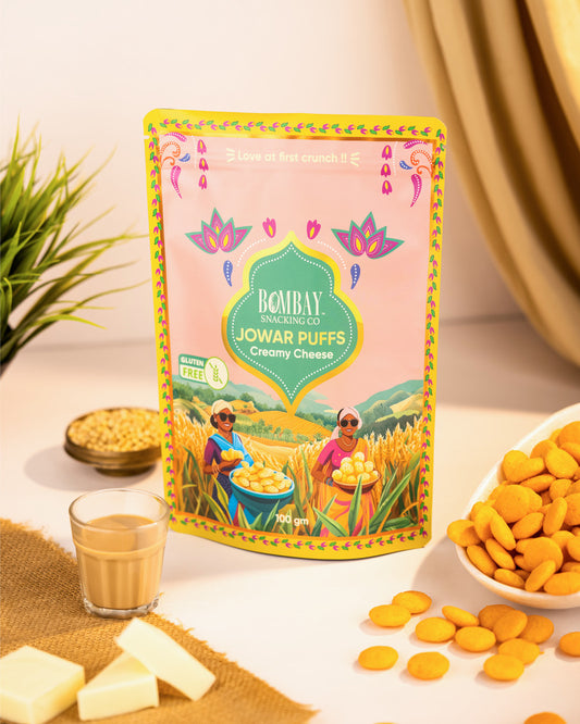 Jowar puffs - Creamy cheese 100gm