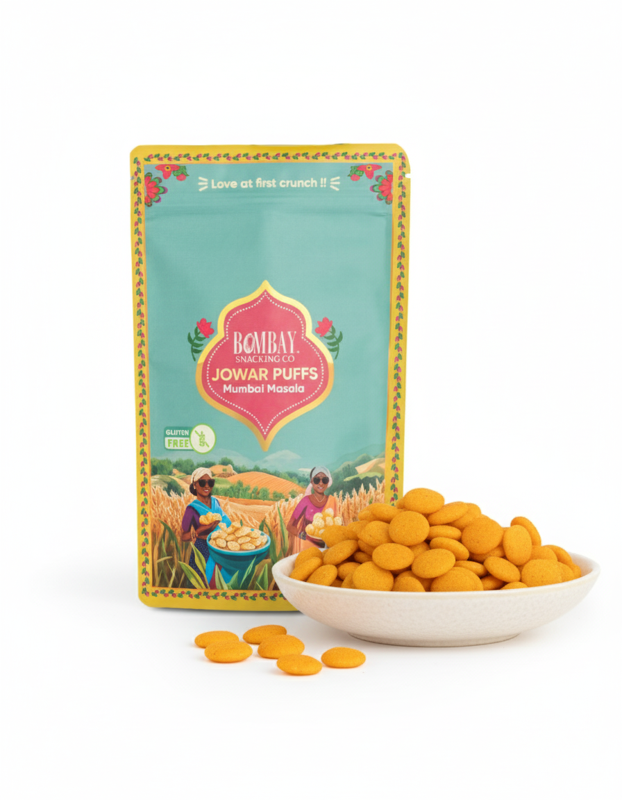 Jowar Puff Mumbai Masala -30gm (Pack of 2)