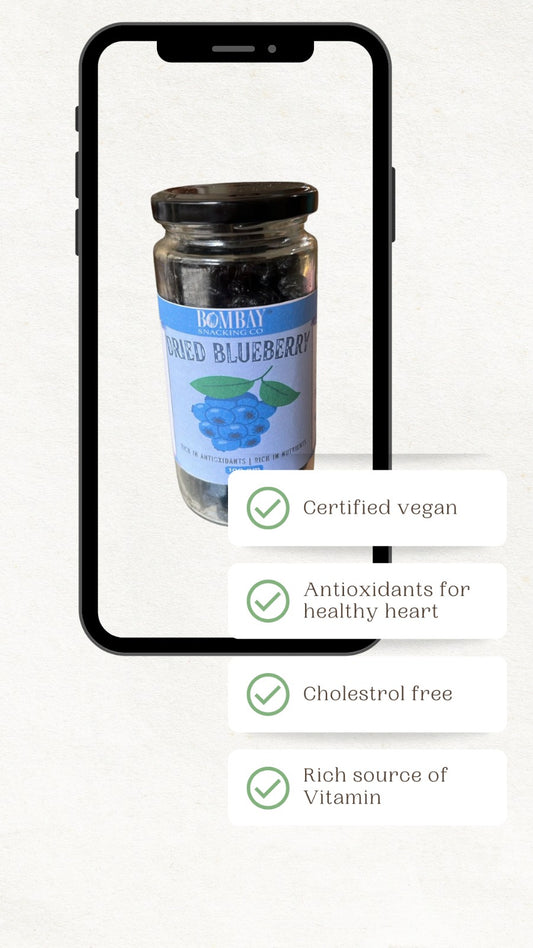 Dried Blueberry : 100Gms