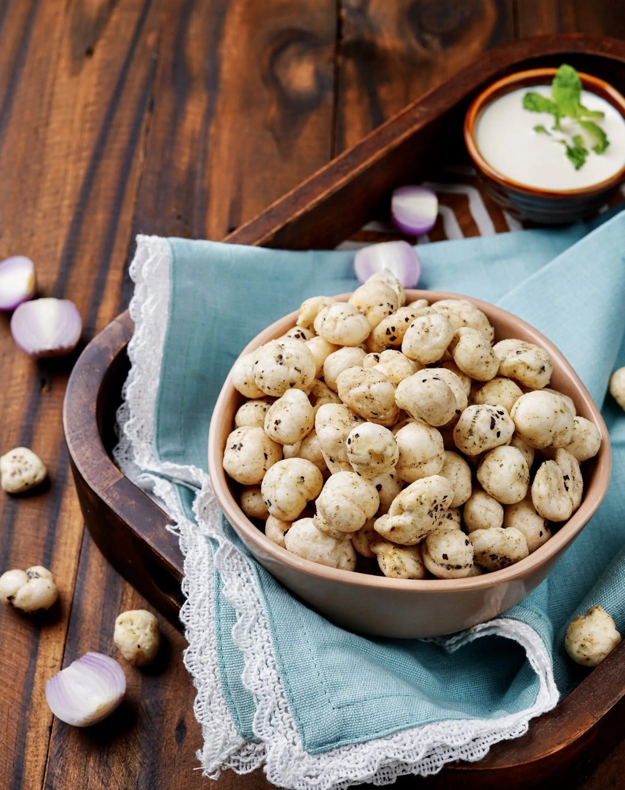 Cream & Onion Makhana :30 Gms