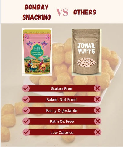 Cheesy Munch Jowar Puffs (J): 30 Gms