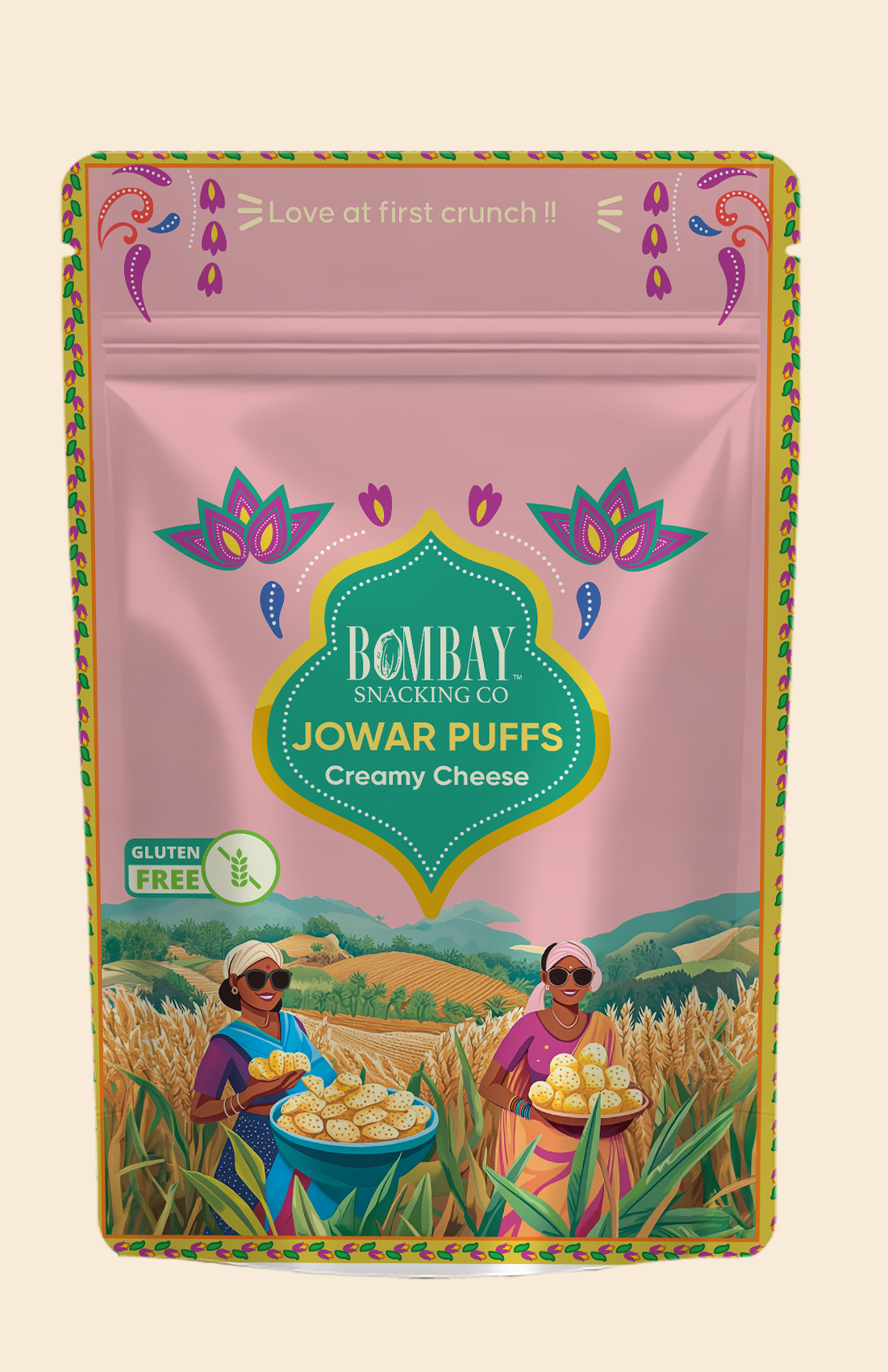 Cheesy Munch Jowar Puffs (J): 30 Gms